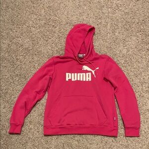 Puma womens Bold Pink Hoodie